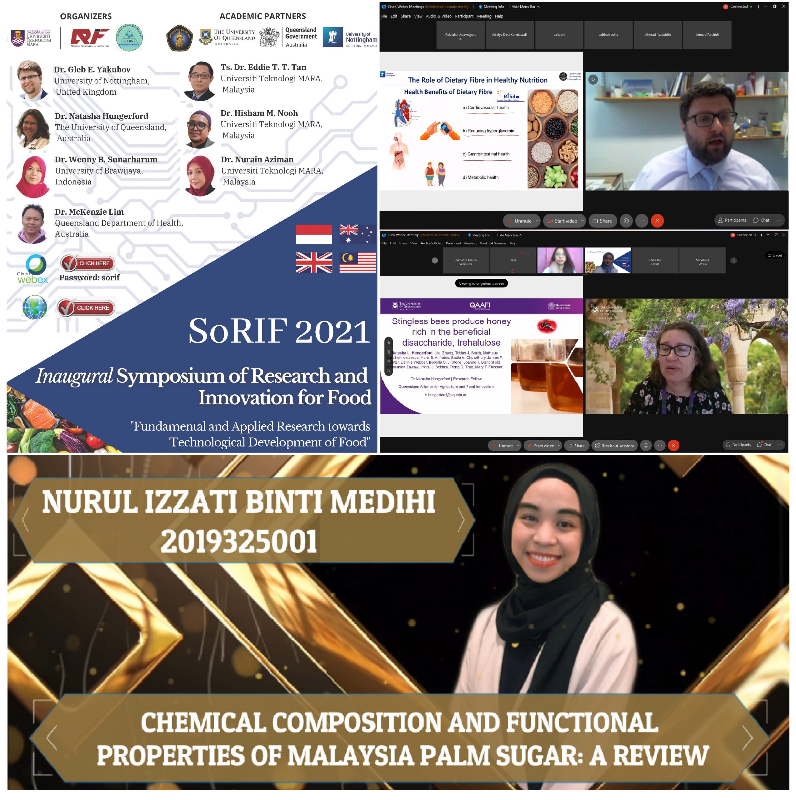 UITM and academic partners jointly host Inaugural Symposium of Research and Innovation for Food
